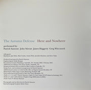 Back Cover: Autumn Defense – Here And Nowhere (Gate, Download Included LP Vinyl) Vinyl LP | Relix