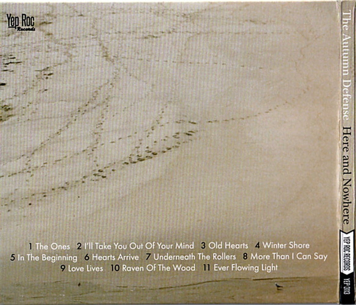 Back Cover: Autumn Defense – Here And Nowhere (Wal CD) CD | Relix