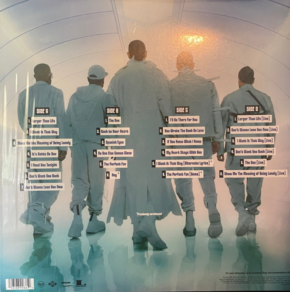 Back Cover: Backstreet Boys – Millennium 2.0 (25th Anniversary Edition, Deluxe LP Vinyl) Vinyl LP | Relix