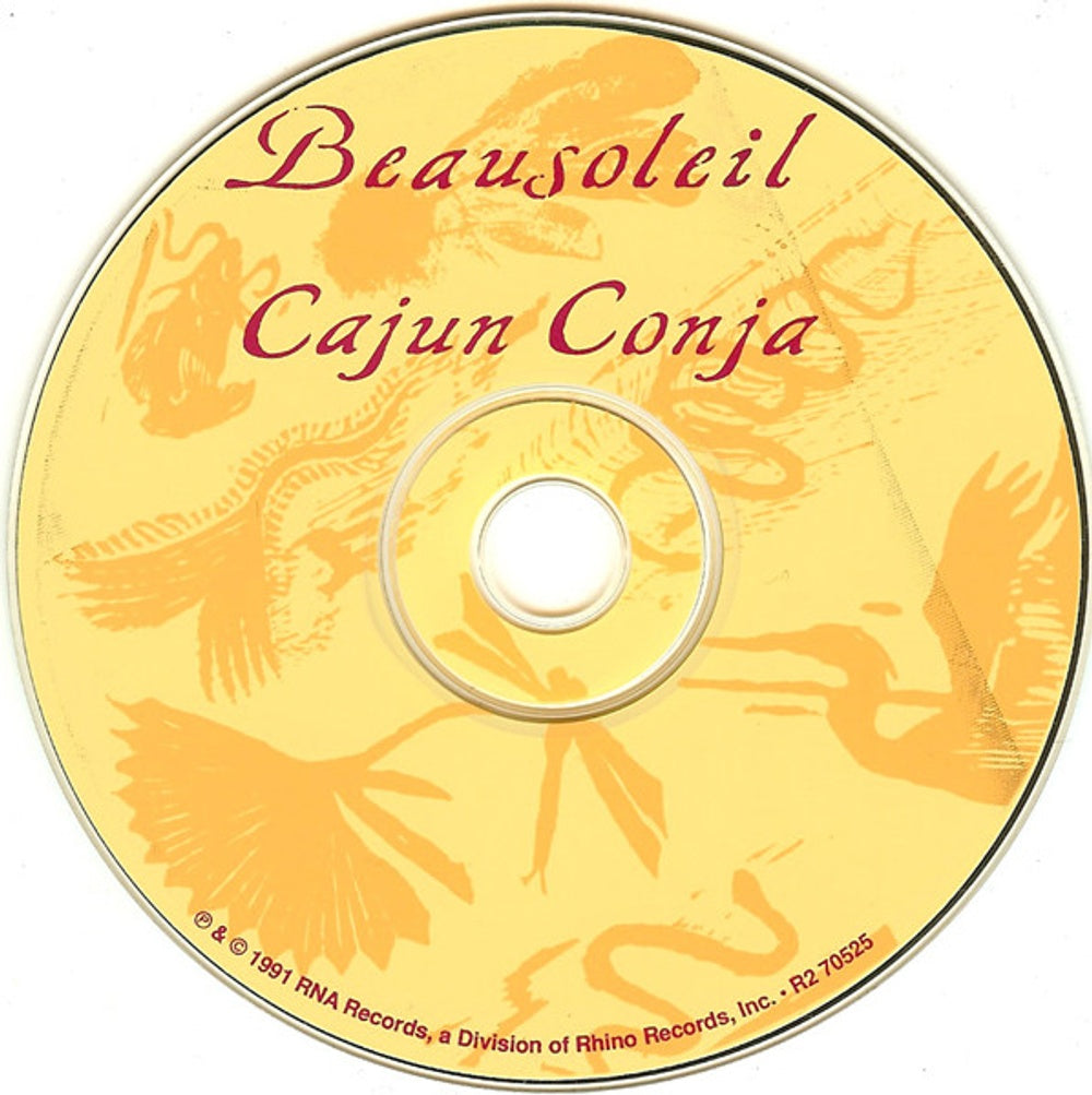 Back Cover: Beausoleil – Cajun Conja CD | Relix