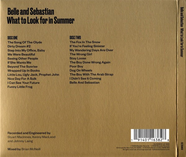 Back Cover: Belle And Sebastian – What To Look For In Summer Vinyl LP | Relix
