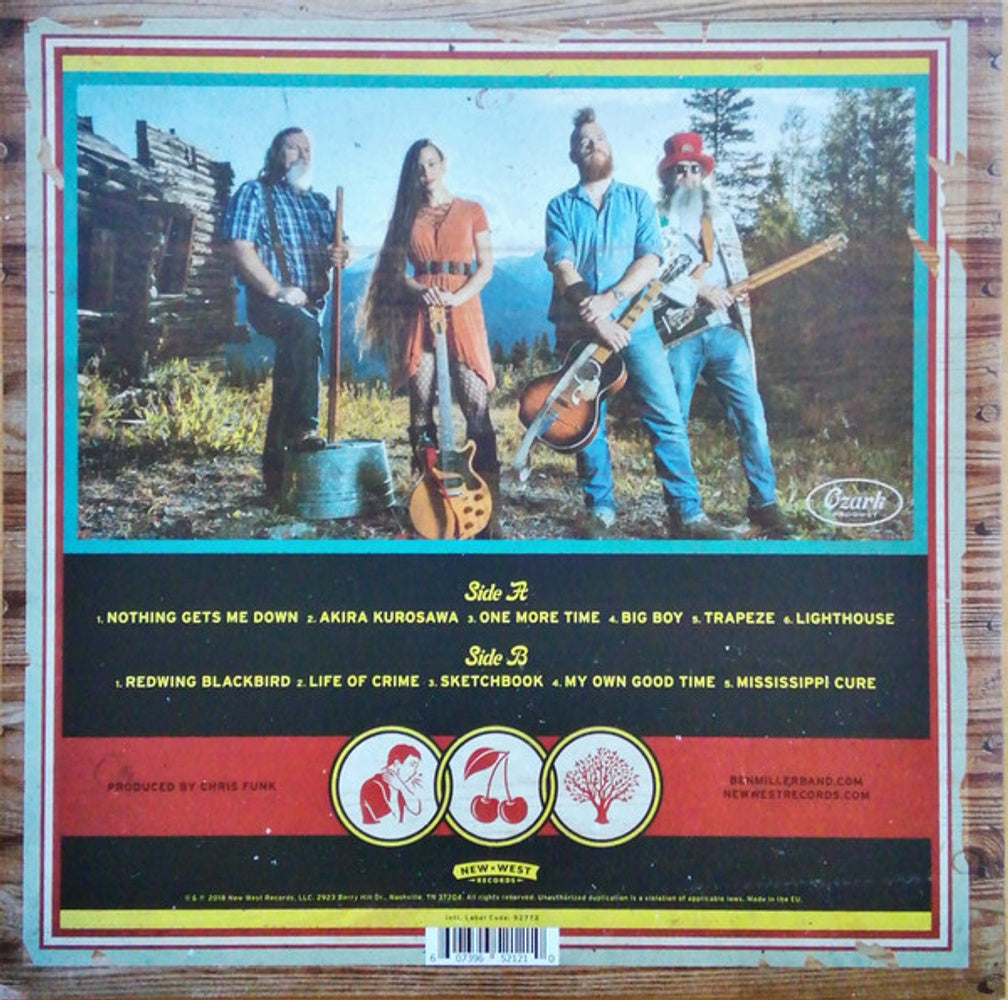 Back Cover: Ben Miller Band – Choke Cherry Tree Vinyl LP | Relix