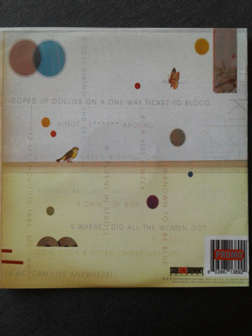 Back Cover: Big D and The Kids Table – Fluent in Stroll CD | Relix