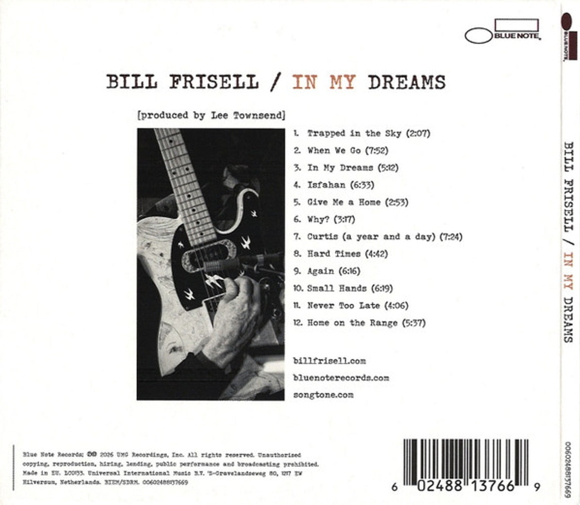 Back Cover: Bill Frisell – In My Dreams CD | Relix