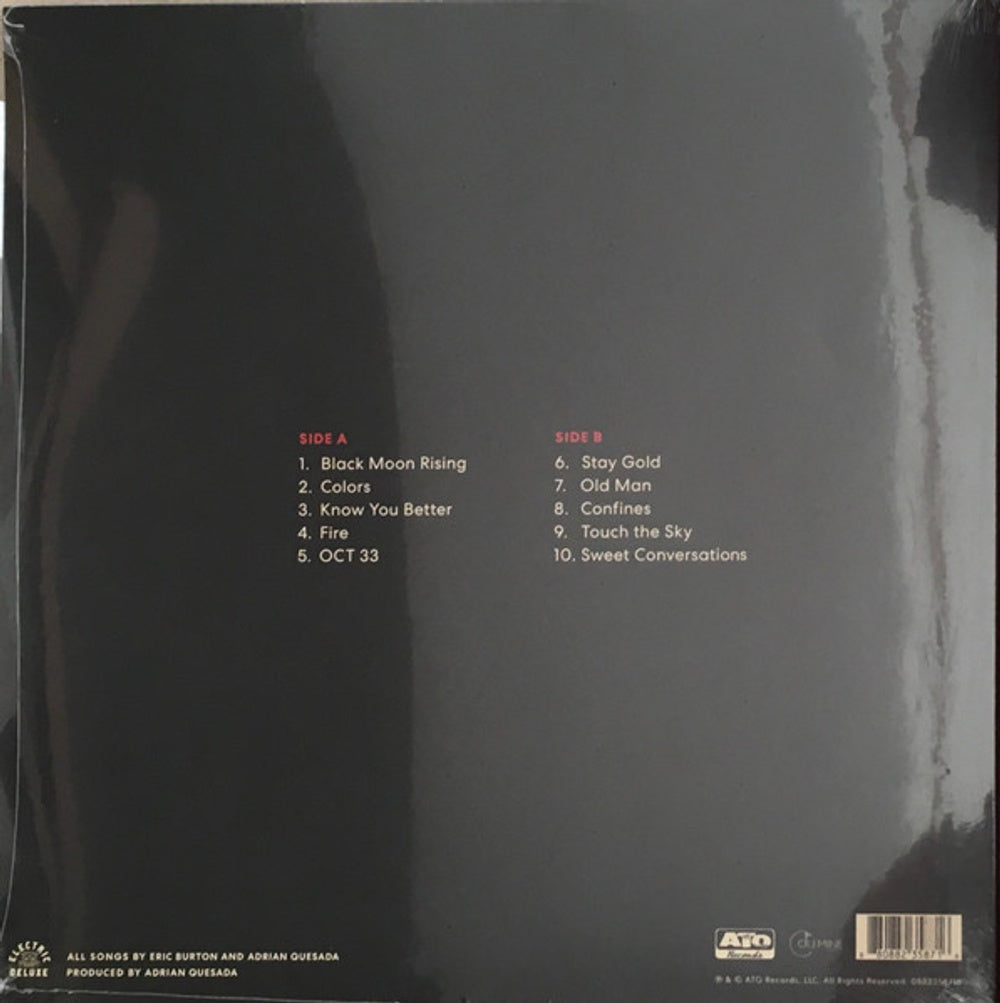 Back Cover: Black Pumas – Black Pumas (Limited Color 2-LP Vinyl) Vinyl LP | Relix
