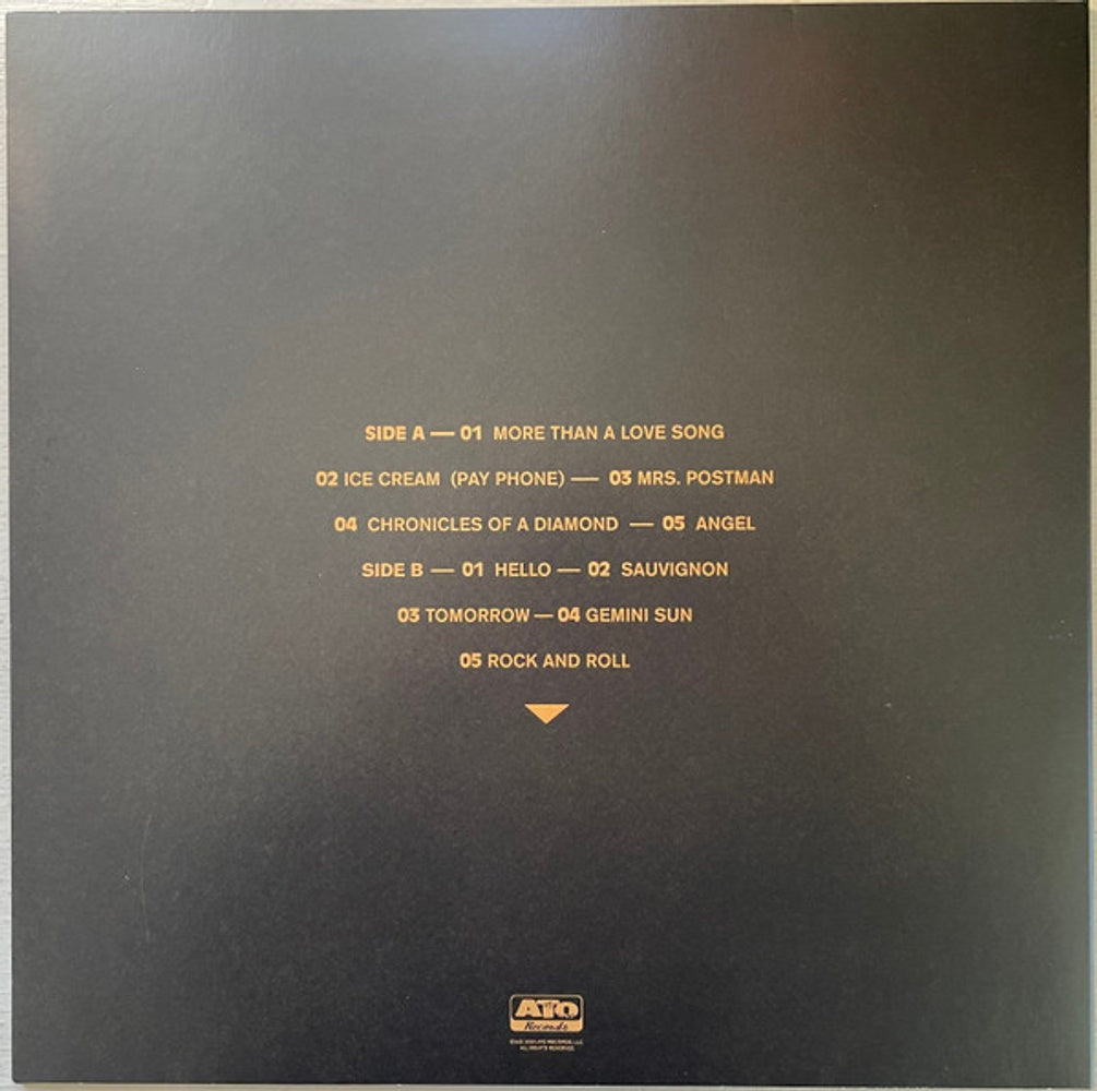 Back Cover: Black Pumas – Chronicles Of A Diamond (Clear LP Vinyl) Vinyl LP | Relix