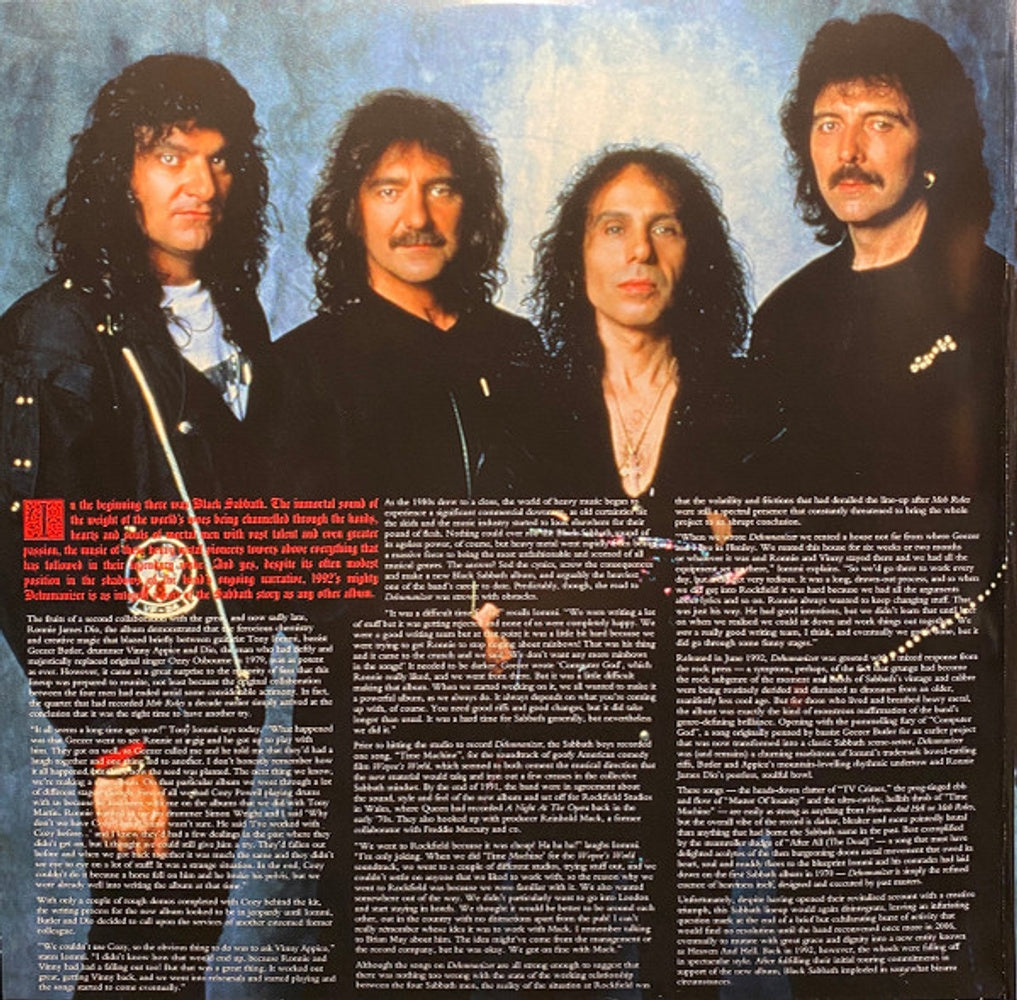 Back Cover: Black Sabbath – Dehumanizer (Rocktober 2019 Deluxe LP Vinyl) Vinyl LP | Relix