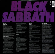 Back Cover: Black Sabbath – Master Of Reality (180 Gram Limited Edition LP Vinyl) Vinyl LP | Relix