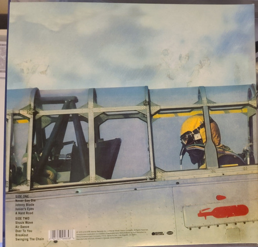 Back Cover: Black Sabbath – Never Say Die! (180 Gram Limited Edition LP Vinyl) Vinyl LP | Relix