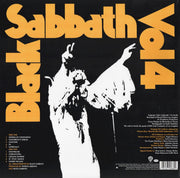 Back Cover: Black Sabbath – Vol. 4 (180 Gram Limited Edition LP Vinyl) Vinyl LP | Relix