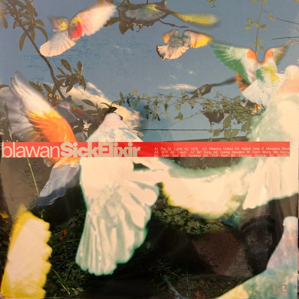 Back Cover: Blawan – Sickelixir Vinyl LP | Relix
