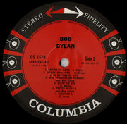 Back Cover: Bob Dylan – Bob Dylan (Import LP Vinyl) Vinyl LP | Relix