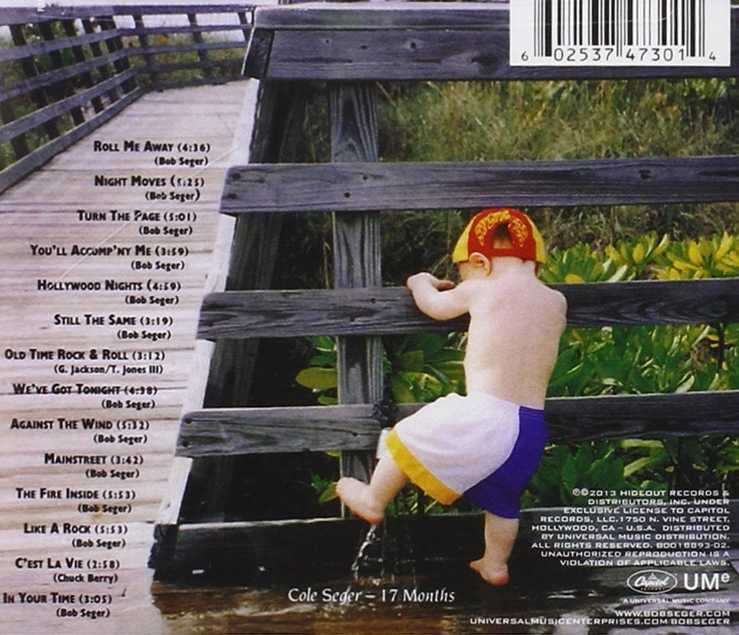 Back Cover: Bob Seger – Greatest Hits CD | Relix