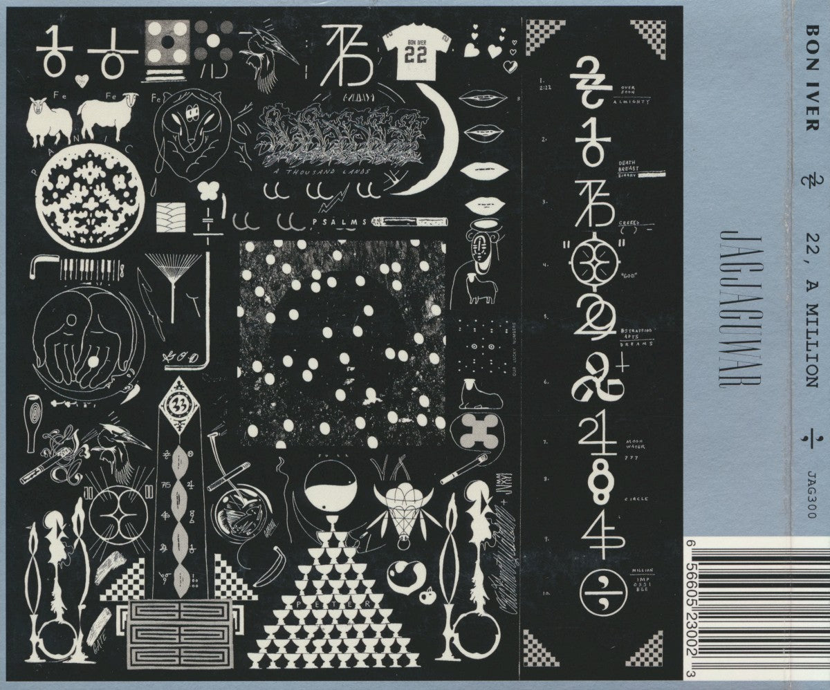 Back Cover: Bon Iver – 22, A Million CD | Relix
