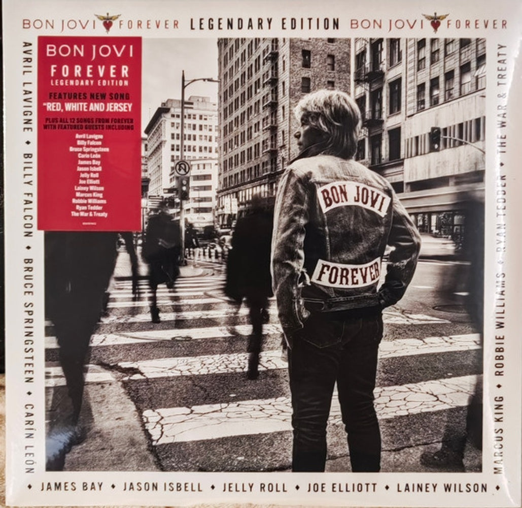 Back Cover: Bon Jovi – Forever (Legendary Edition LP Vinyl) Vinyl LP | Relix