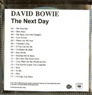 Back Cover: Bowie, David – The Next Day CD | Relix