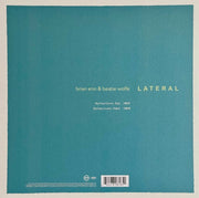 Back Cover: Brian Eno and Beatie Wolfe – Lateral (BioVinyl LP Vinyl) Vinyl LP | Relix