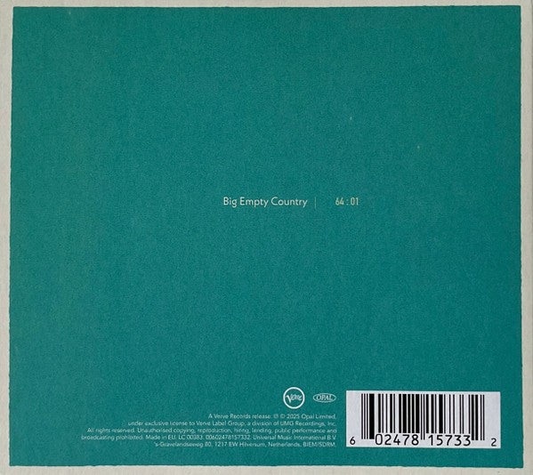 Back Cover: Brian Eno and Beatie Wolfe – Lateral CD | Relix