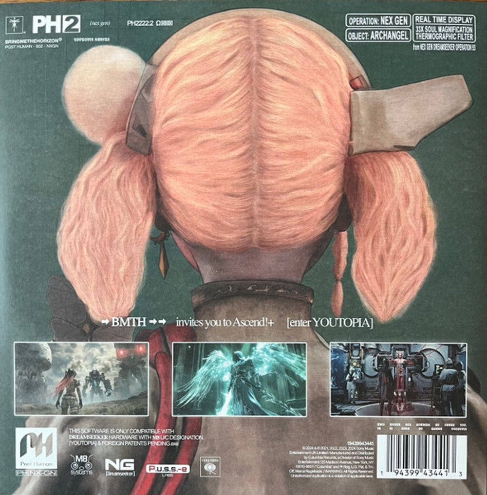Back Cover: Bring Me The Horizon – POST HUMAN: NEX GEN (LP Vinyl) Vinyl LP | Relix