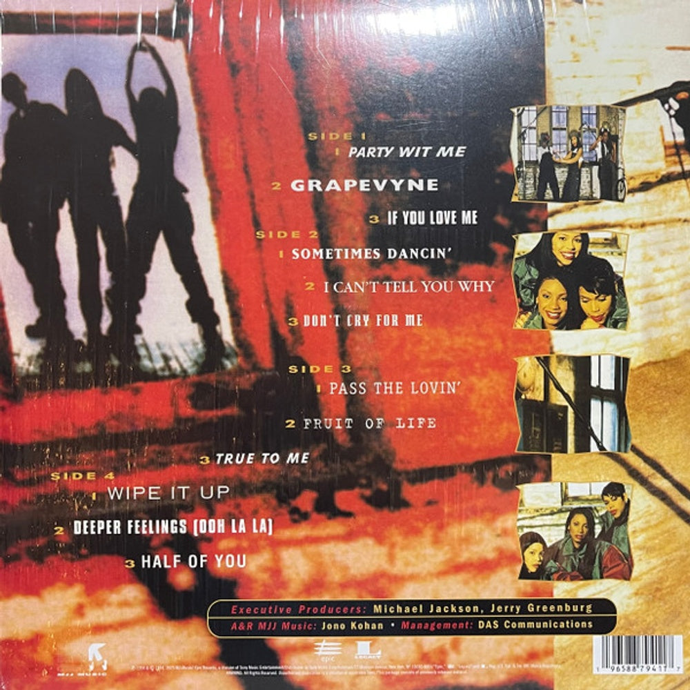 Back Cover: Brownstone – From The Bottom Up Vinyl LP | Relix