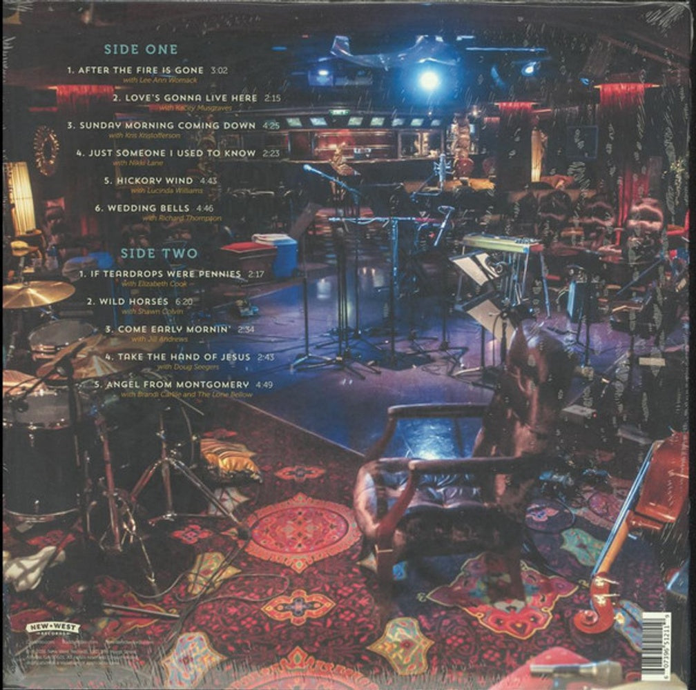 Back Cover: Buddy Miller – Cayamo Sessions At Sea Vinyl LP | Relix