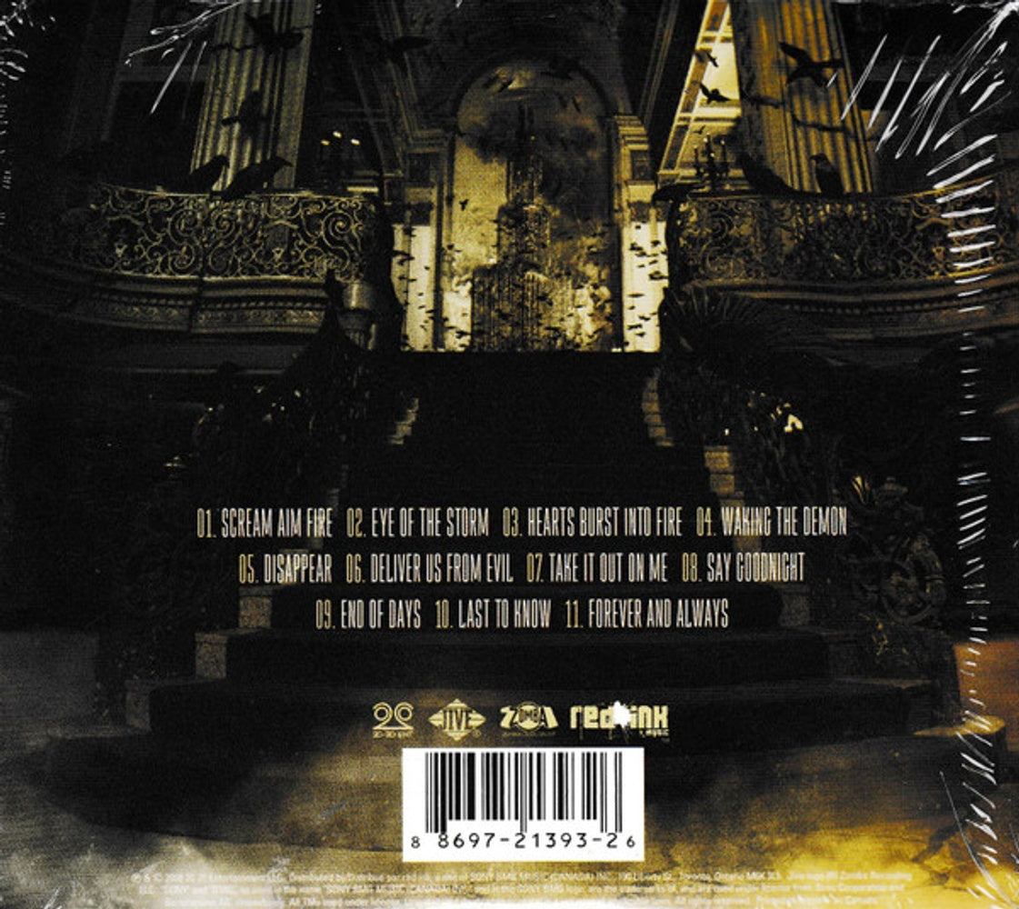 Back Cover: Bullet For My Valentine – Scream Aim Fire CD | Relix