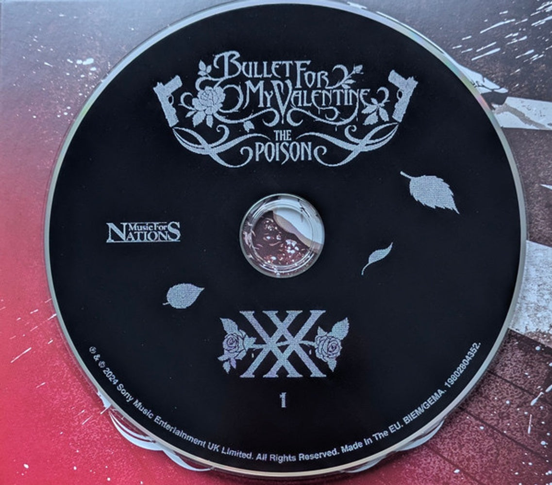 Back Cover: Bullet For My Valentine – The Poison (20th Anniversary CD) CD | Relix