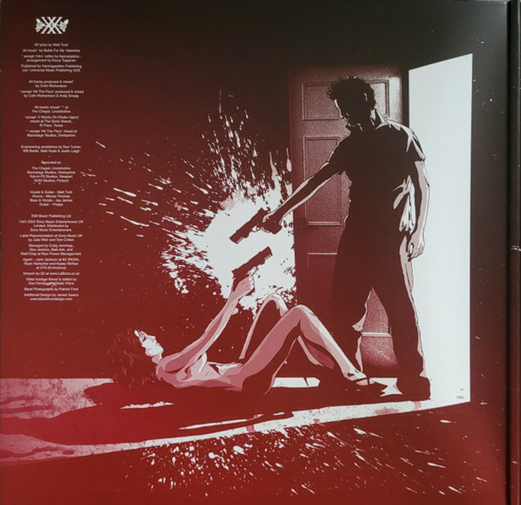 Back Cover: Bullet For My Valentine – The Poison (20th Anniversary LP Vinyl) Vinyl LP | Relix
