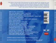 Back Cover: Burt Bacharach – The Very Best Of Burt Bacharach CD | Relix