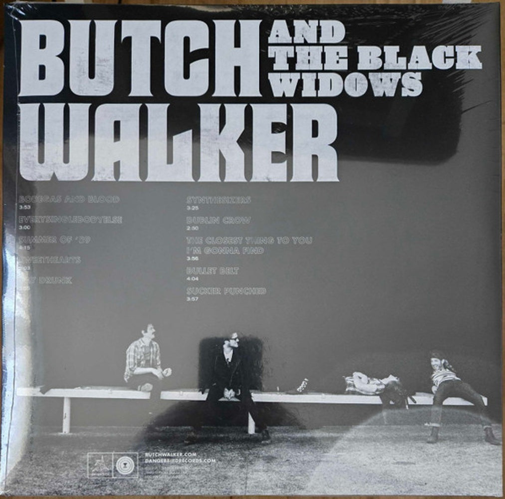 Back Cover: Butch Walker  & The Black Widows – Spade (Gold Black Ice LP Vinyl) Vinyl LP | Relix