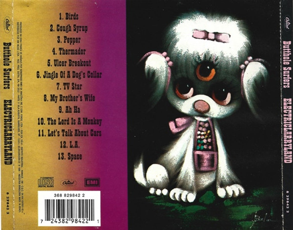 Back Cover: Butthole Surfers – Electriclarryland (CD) CD | Relix