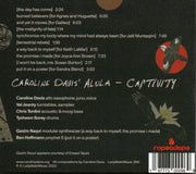 Back Cover: Caroline Davis – Alula: Captivity CD | Relix