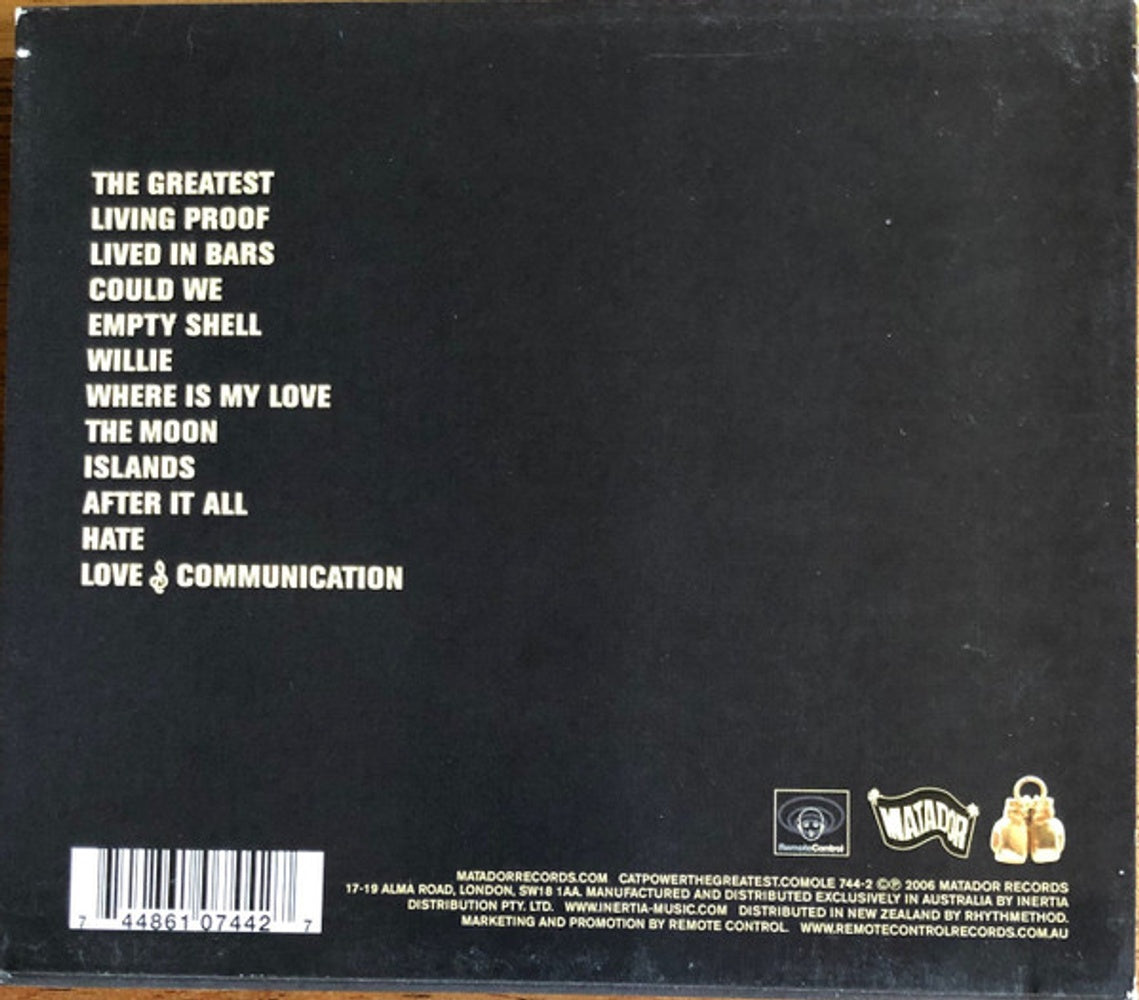 Back Cover: Cat Power – The Greatest CD | Relix