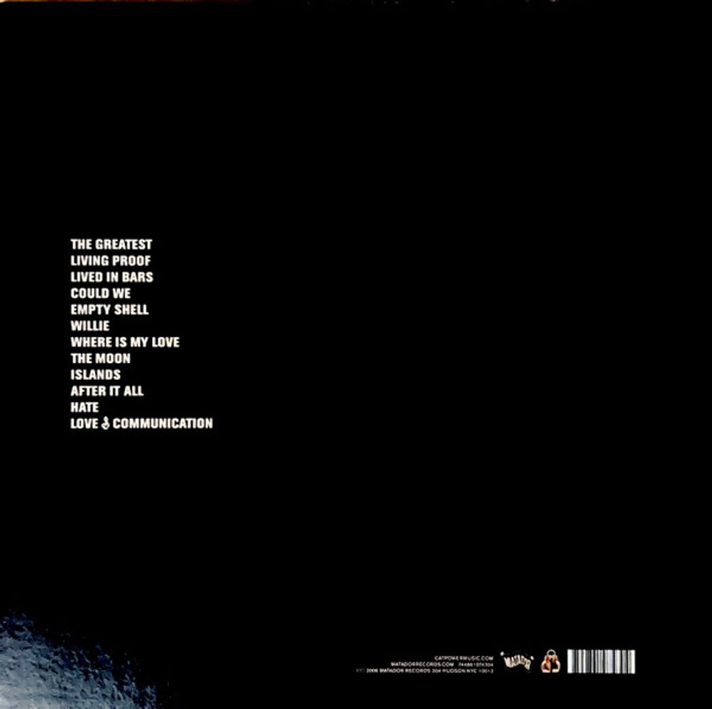 Back Cover: Cat Power – The Greatest Vinyl LP | Relix