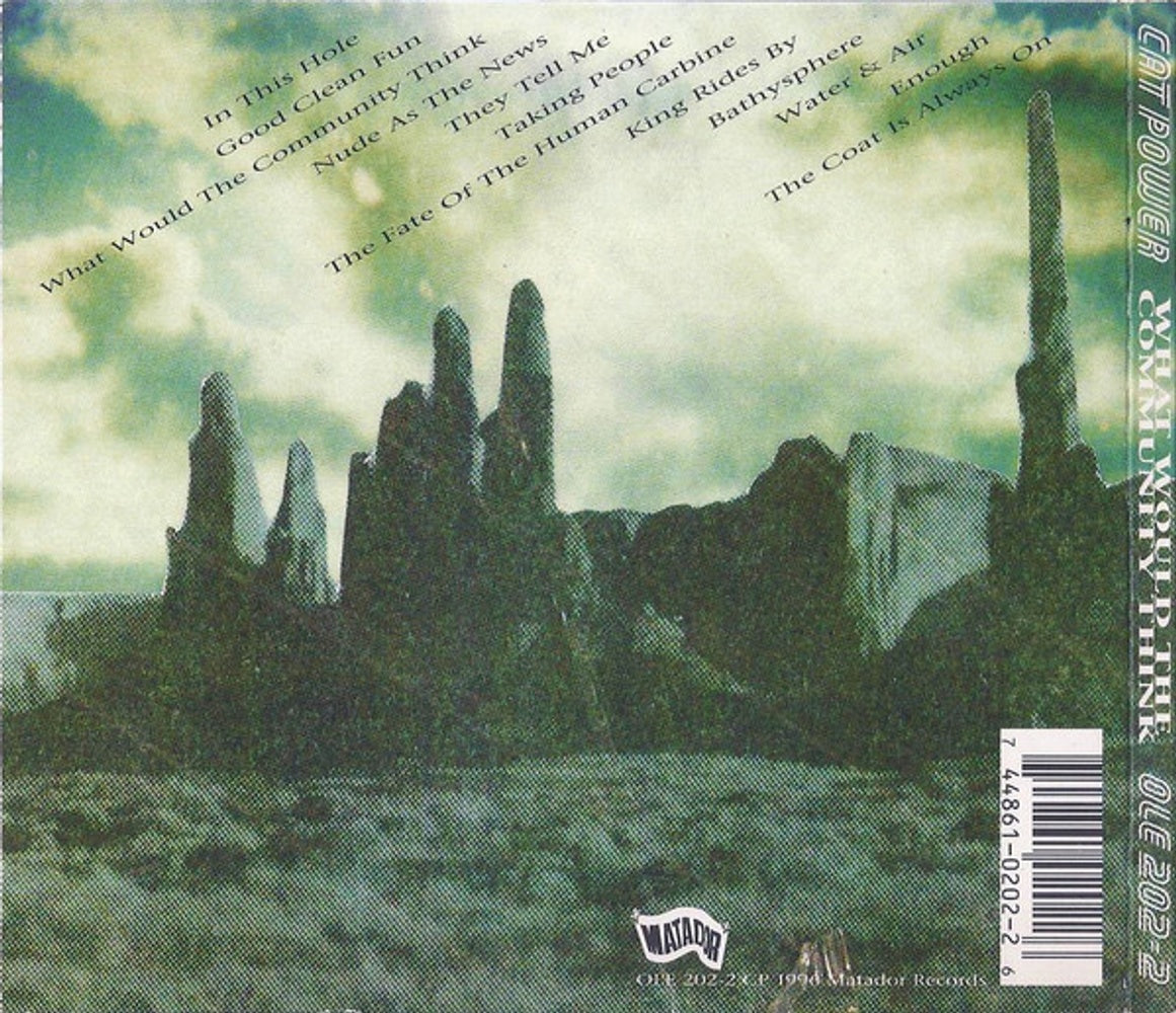 Back Cover: Cat Power – What Would the Community Think CD | Relix