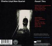 Back Cover: Charles Lloyd – Passin' Thru CD | Relix