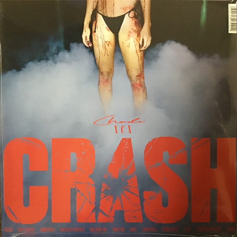 Back Cover: Charli xcx – Crash - Black Vinyl (LP Vinyl) Vinyl LP | Relix