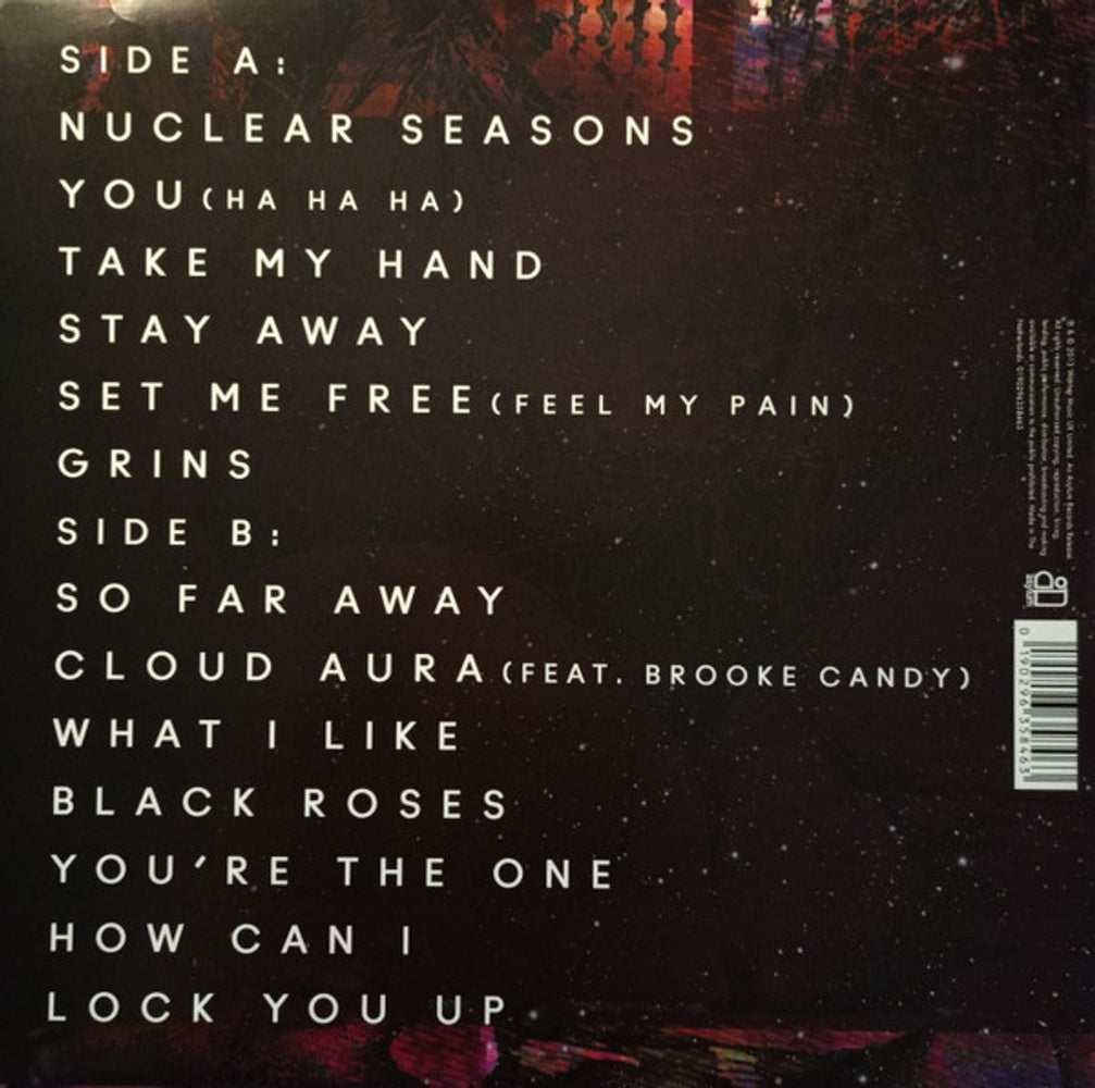 Back Cover: Charli xcx – True Romance Original Angels Repress (Silver LP Vinyl) Vinyl LP | Relix