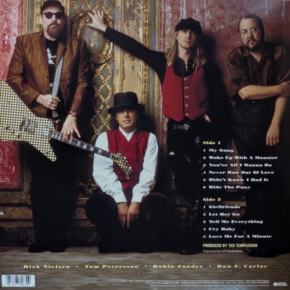 Back Cover: Cheap Trick – Woke Up With A Monster (Syeor26, Colored LP Vinyl) Vinyl LP | Relix