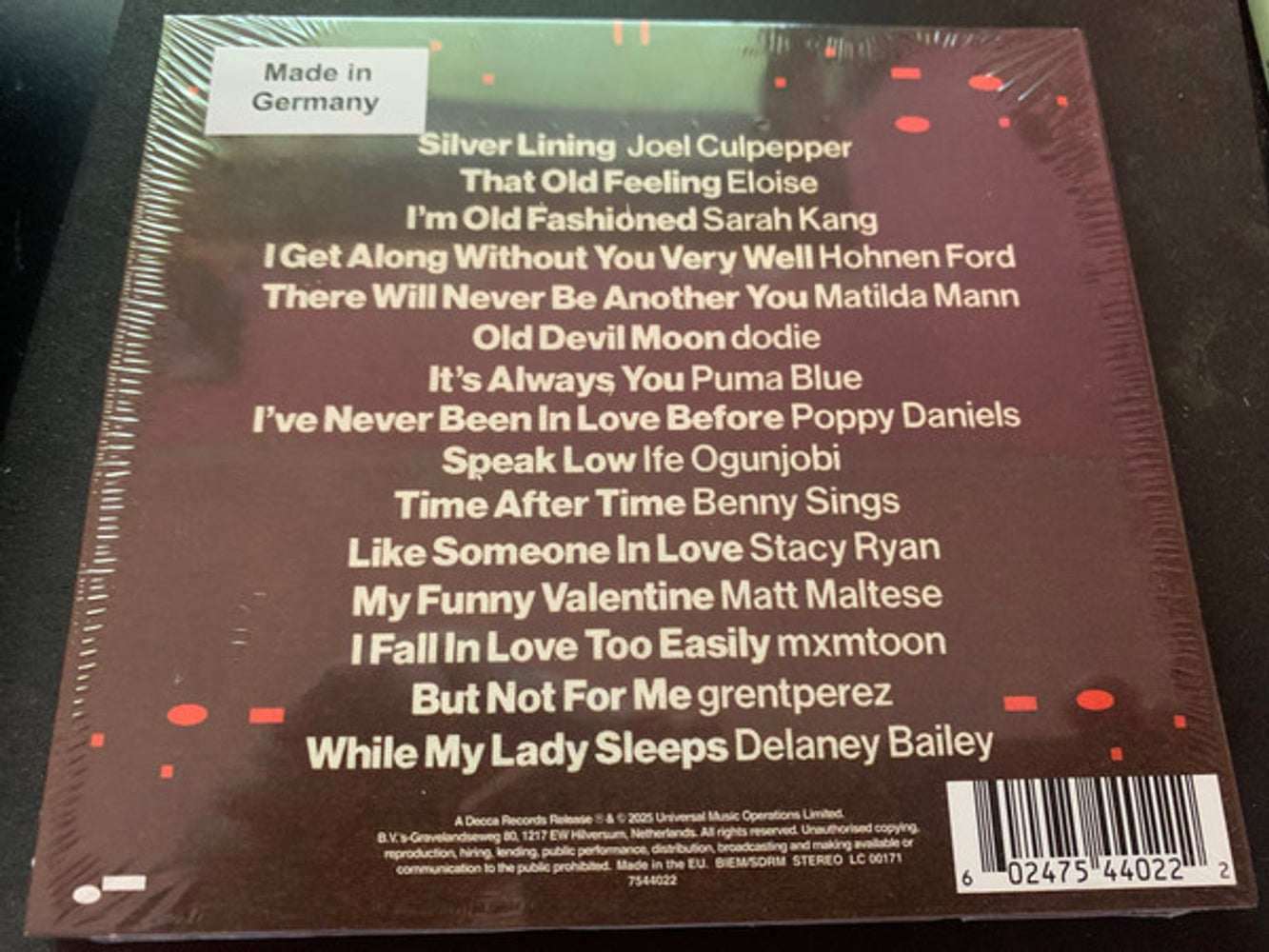 Back Cover: Chet Baker Re:Imagined / Various – Chet Baker Re:Imagined / Various CD | Relix