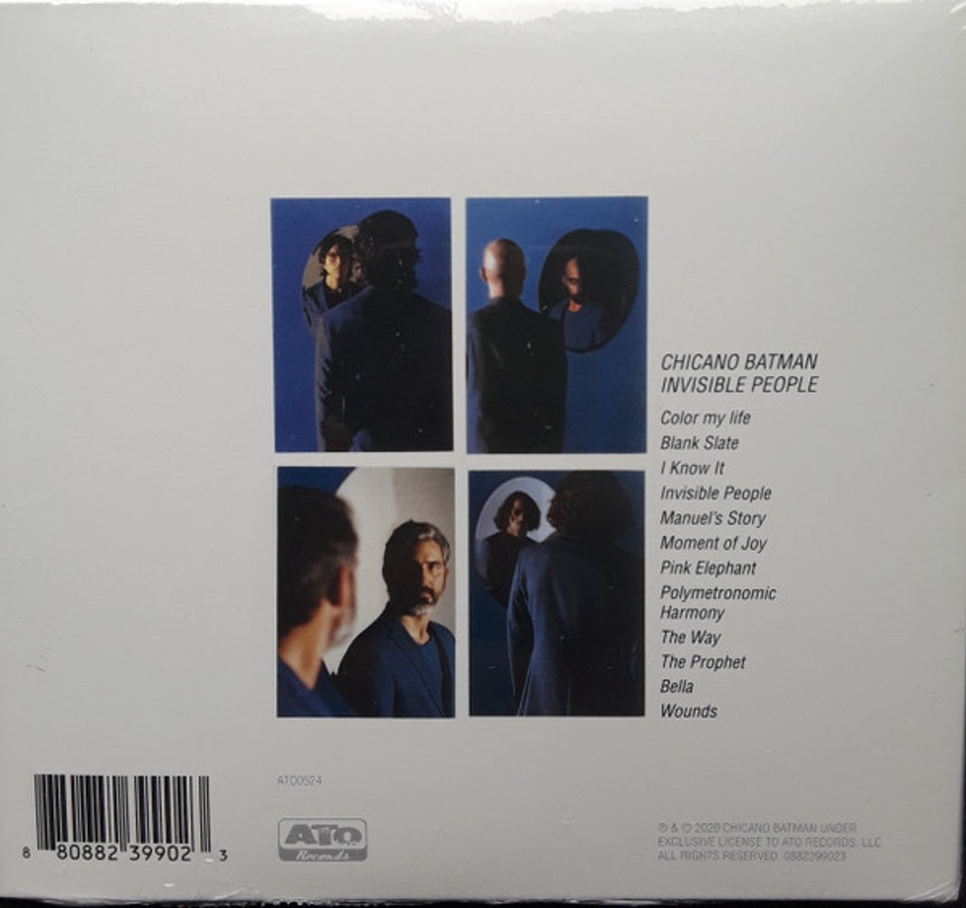 Back Cover: Chicano Batman – Invisible People CD | Relix