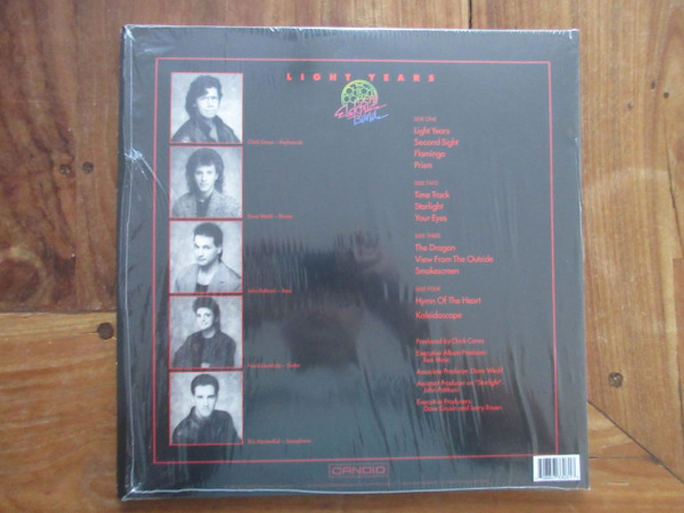 Back Cover: Chick Corea – Light Years (Gate LP Vinyl) Vinyl LP | Relix