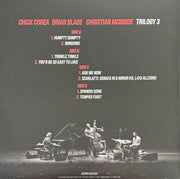 Back Cover: Chick Corea – Trilogy 3 (Gate LP Vinyl) Vinyl LP | Relix