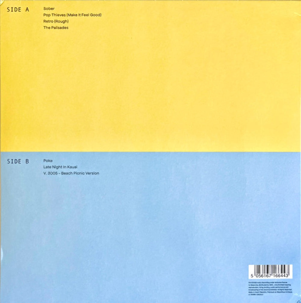 Back Cover: Childish Gambino – Kauai (LP Vinyl) Vinyl LP | Relix