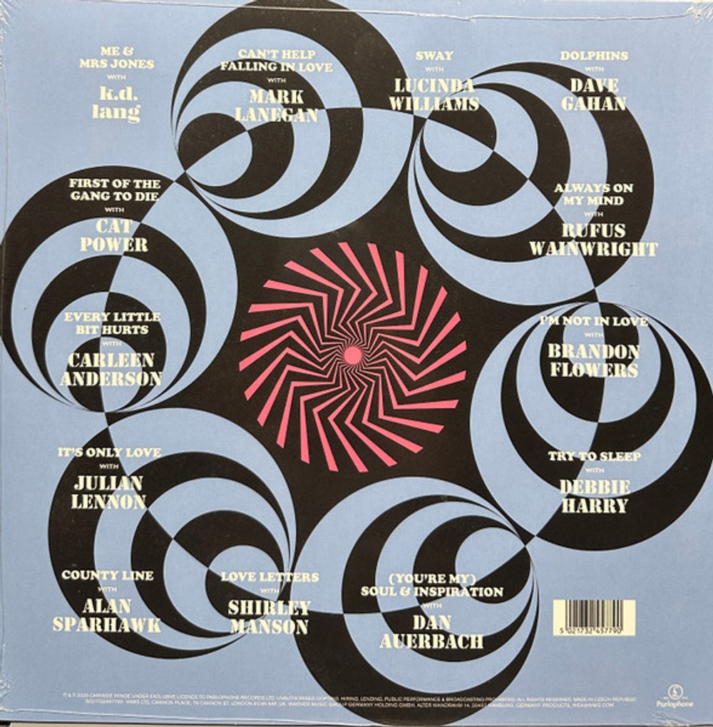 Back Cover: Chrissie Hynde – Duets Special (Recy LP Vinyl) Vinyl LP | Relix