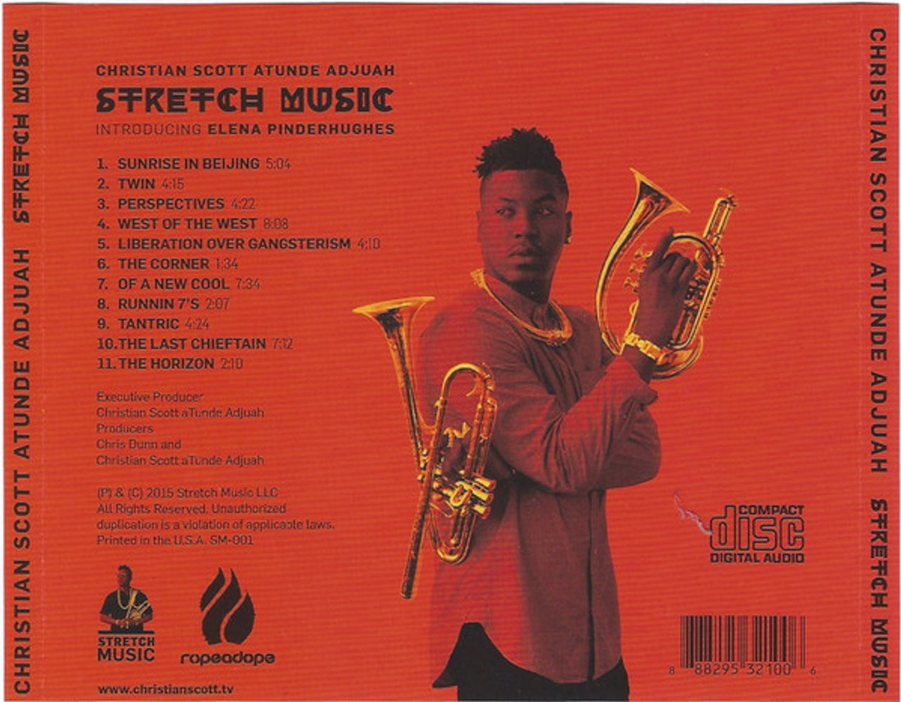Back Cover: Christian Scott & Tunde Adjuah – Stretch Music CD | Relix