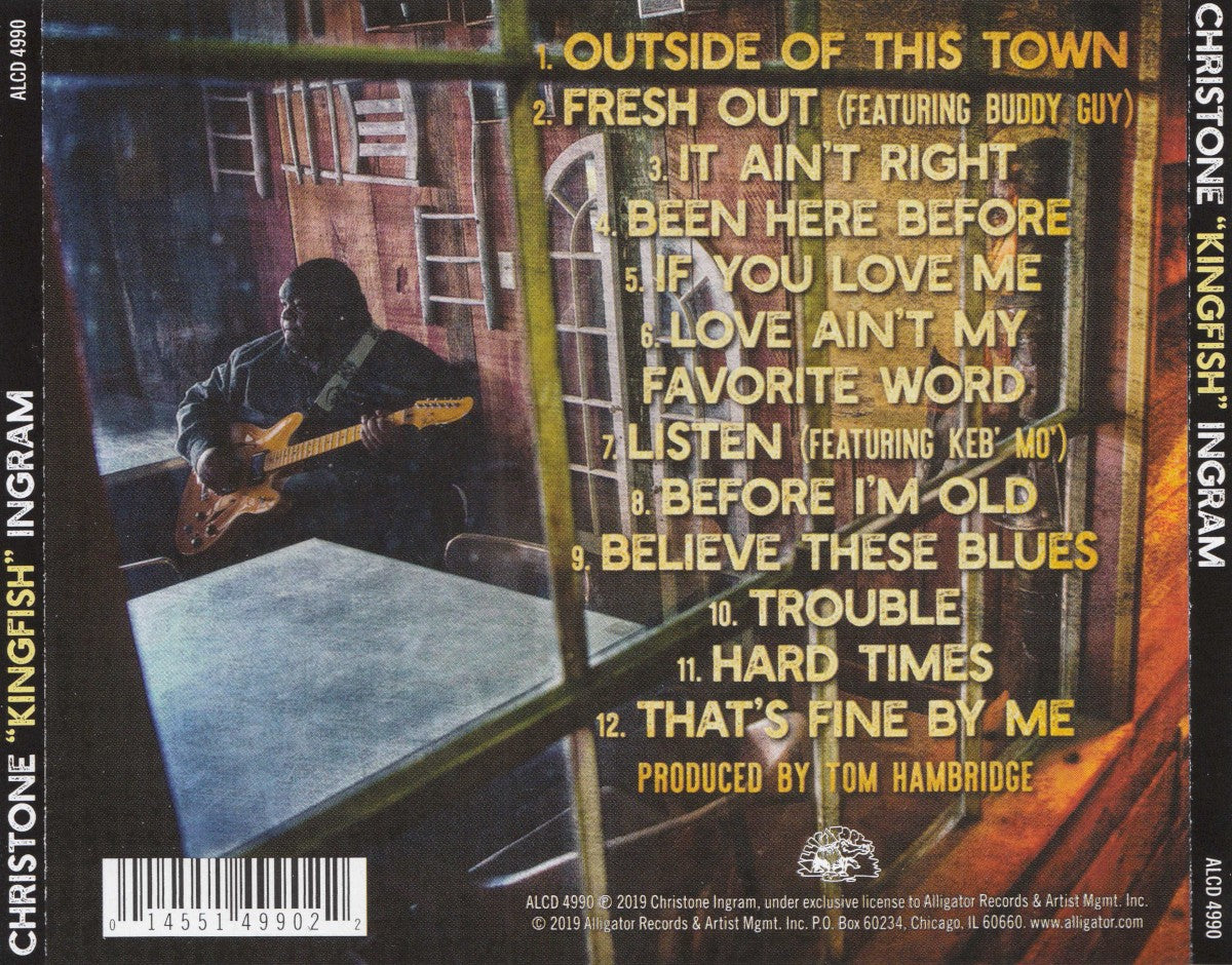 Back Cover: Christone "Kingfish" Ingram – Kingfish CD | Relix