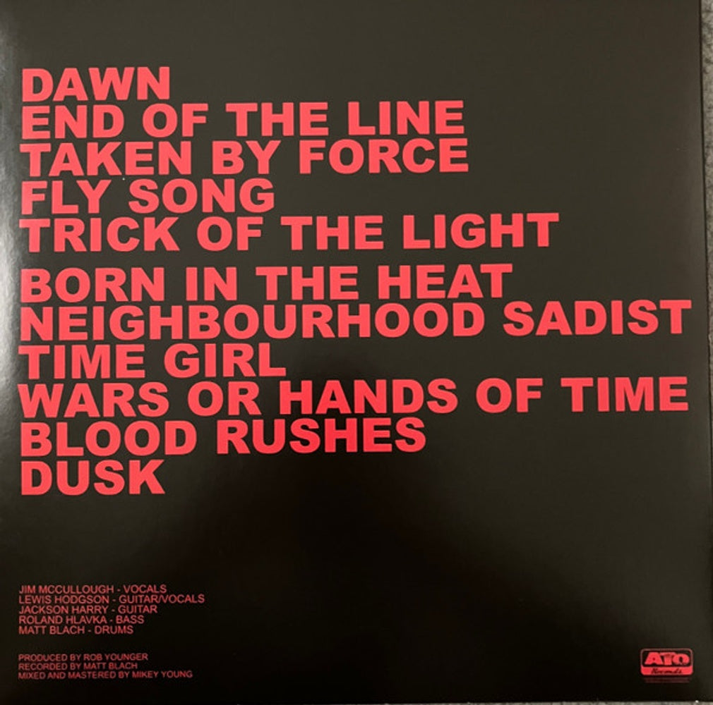 Back Cover: CIVIC – Taken By Force (Translucent Red LP Vinyl) Vinyl LP | Relix