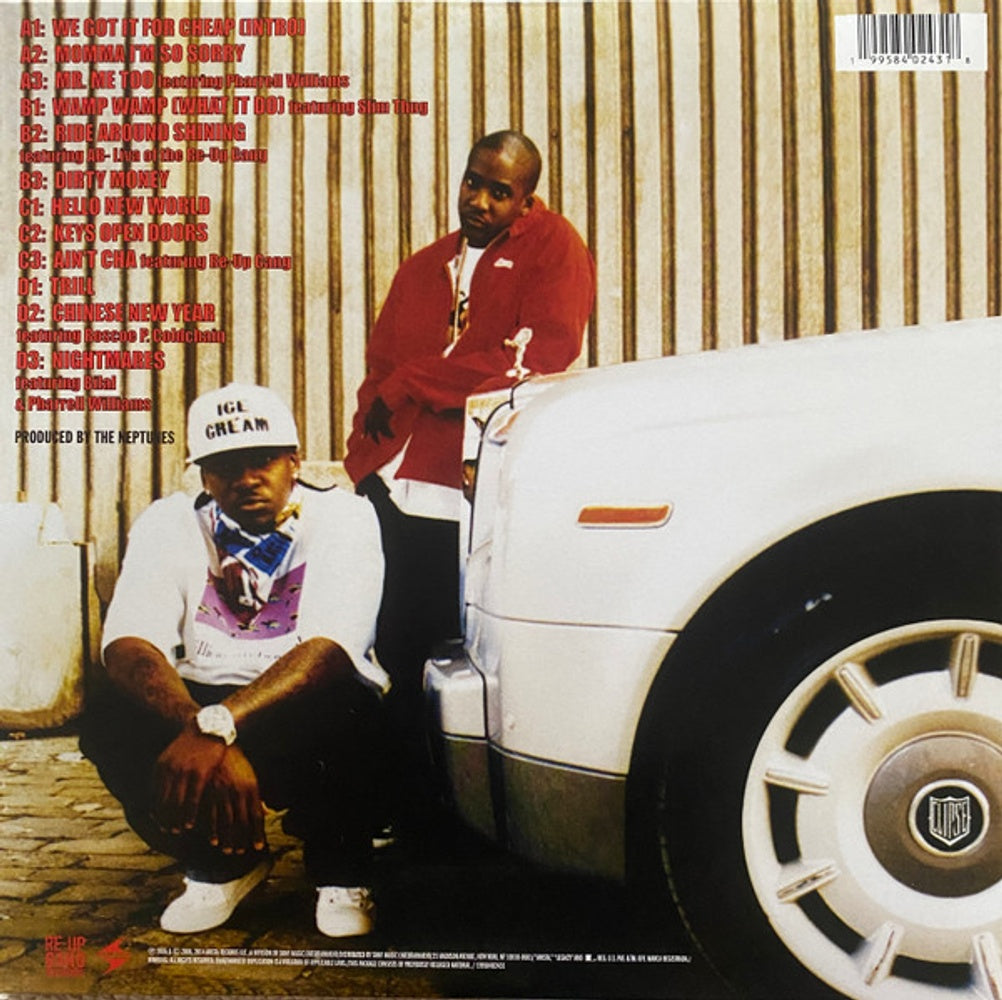 Back Cover: Clipse – Hell Hath No Fury (Gold LP Vinyl) Vinyl LP | Relix