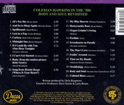 Back Cover: Coleman Hawkins – Body & Soul Revisited CD | Relix